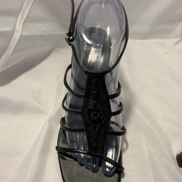 Vintage Fashion Bug Strappy Heeled Sandals - Picture 4 of 6